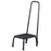Brewer Chrome Plated Step Stools - STOOL, HNDRL, 9H X 11..25W X 14.25L, 350LB - 11220