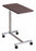 The Brewer Company H-Base Overbed Tables - H-Base 15" x 30" Overbed Table, Walnut - 11610