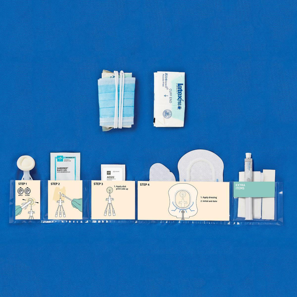 central line dressing change kit with biopatch Central Line Dressing Change
