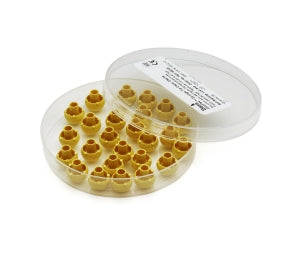 Baxter Healthcare Luer Tip Caps - Luer Tip Cap, Yellow, Self-Righting Design - 66025A