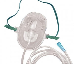 Vyaire AirLife Oxygen Masks - Adult Oxygen Mask, Nonrebreather, Medium Concentration, 7' Tubing - 001201