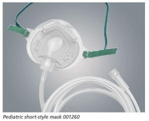 Vyaire AirLife Oxygen Masks - Pediatric Oxygen Mask, Medium Concentration, Short-Style - 001260