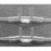 Vyaire Cannulas with Crush-Resistant Lumen Tubing - Curved Cannula, Non-Flared Tip, 7' Tube - 001325