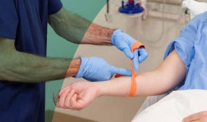 Cardinal Health IV Start Kits with PDI Prevantics - IV Start Kit with Prevantics CHG, Tegaderm 1624W Dressing and 3/4" Tourniquet - 01-8000A