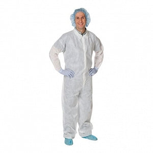Cardinal Health Medium-Weight Coveralls - Open-Cuff Coveralls, Univers ...