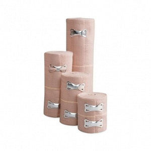 Cardinal Health Elastic Bandages with Clip Closure - DBD-BANDAGE, 5YDX4IN, STRL, BGE, CMPR, LF - 23700-64LF