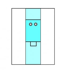 Cardinal Health Angiography Drapes - Angiography Drape with Trough, Femoral, Sterile, 80" x 135" - 29560