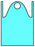 Cardinal Health Plastic Cystoscopy Aprons - Plastic Nonsterile Cystoscopy Apron, Bulk - 3175