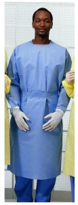 Cardinal Health Nonsterile Universal Procedure Gowns - Procedure Gown, Nonsterile, Blue, Universal - 3200PG