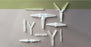 Cardinal Health Medi-Vac Plastic Tubing Connectors - T-Type Tubing Connector, Sterile - 362