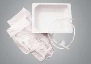 Vyaire Medical Suction Catheter Kits with Rigid Basin - Suction Catheter Kit, OD8, Basin, Dry, Sterile - 44-08