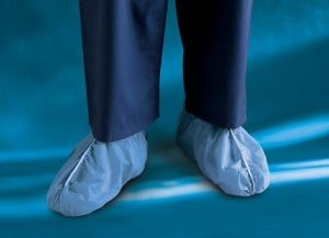 Cardinal Health Fluid-Resistant SMS Shoe Covers - Dura-Fit SMS Shoe Cover, Size Universal - 4850