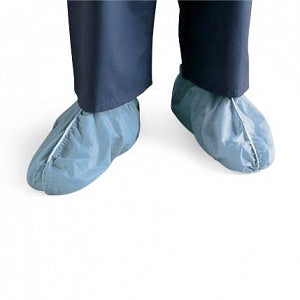 Cardinal Health Fluid-Resistant SMS Shoe Covers - Dura-Fit SMS Antiskid Shoe Cover, Size Universal - 4852