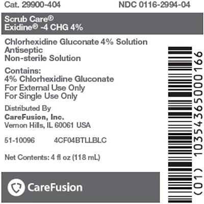 Exidine Scrub Care 4% Chlorhexidine Gluconate Solution by BD