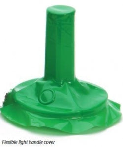 Cardinal Health Light Handle Covers - COVER, HANDLE, LIGHT, FLEXIBLE, GREEN - 5240-3FG