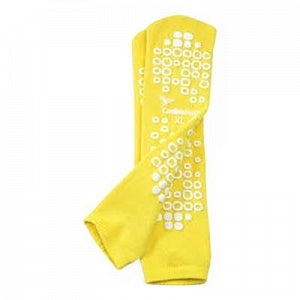 Cardinal Health Terry Cloth Footwear - Terry In Double-Tread Slippers, Yellow, Bariatric - 68125-YBRG