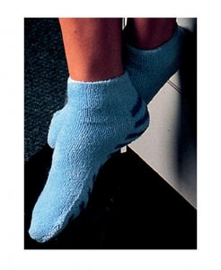 Cardinal Health Patient Safety Slippers - Patient Safety Footwear Slippers, Terry Facing In, Double-Tread, Pediatric, Size S - 68125-YEL
