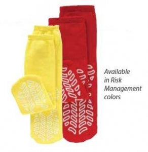 Cardinal Health Patient Safety Slippers - Patient Safety Footwear Slippers, Bright Yellow, Size M - 68125-YM