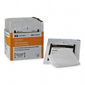Cardinal Nonwoven Excilon Gauze Sponge - Excilon 6-Ply Sterile Gauze Sponges, 4" x 4" - 7084-
