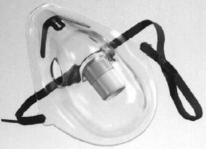Cardinal Health Percent-O2 Lock Venturi Systems - Percent O2 Lock Venturi Mask, Adult Complete, 7' Tubing - 8150-7-50
