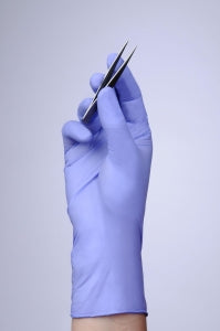 Cardinal Health Flexal Thin Nitrile Fingertip-Textured Exam Gloves - 9.5" Flexal Thin Powder-Free Nitrile Exam Gloves with Textured Fingertips, 3.7 Mil, Size S - 88TN02S