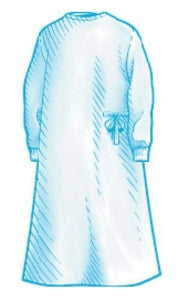 Cardinal Health Nonreinforced Gowns - MBO-GOWN, NONREINFORCED, XXL - 9575