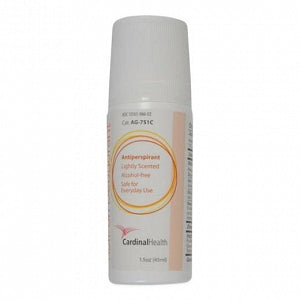 Cardinal Health Roll-On Deodorant - Roll-On Scented Antiperspirant Deodorant - AG-DRO