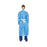 Cardinal Health Universal Cover Gowns - Universal Cover Gown, Blue - AT6200