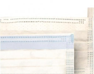 Cardinal ASTM F2100-11 Level 3 Surgical Masks - ASTM Level 3 Surgical Mask with Lightweight Anti-Fog Strip, Tie Closure - AT744235
