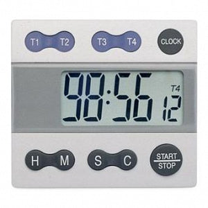 Cardinal Health Traceable 4-Channel Big-Digit Timer / Stopwatch - 4-Ch ...