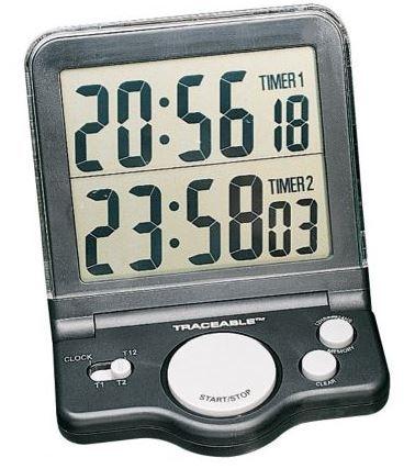 Cardinal Health Traceable Timers - Digital 3-3/4"W x 5-1/2" H x 1/2" dia. Traceable Timer, White - C6511-2