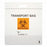 Cardinal Health Specimen Transport Bag - Specimen Transport Bag with Back Pouch with Flap and Zip Lock, Plain, 2 Mil, 6" x 9" - CH6X9CLF