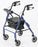 Cardinal Health Rollators and Walkers - Aluminum Rollator with 5" Wheels, 20", 250 lbs. Capacity, Blue - CRL0008