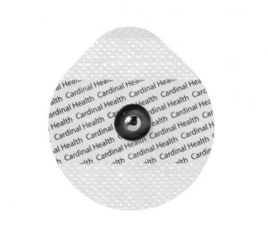Cardinal Health Sensitive Care ECG Cloth Electrodes - Tear Drop ECG, Cloth, Stainless Steel - E501CATM