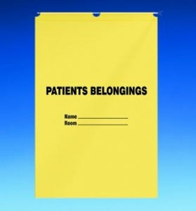 Cardinal Health Patient Belonging Bags - Patient Belongings Bag with Snap Handle, 20.5" X 19.5" - SH205195PC