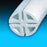 Cardinal Health Silicone Flat Drain w/o Trocar - Silicone JP Channel Flat Drain, 10mm, 3/4 Flutes - JP-2213