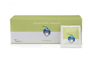 Cardinal Health Antiseptic BZK Towelettes - Antiseptic BZK Towelette - MW-ABZK