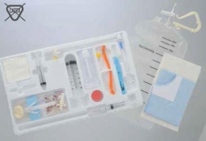 BD Safe-T-Centesis Catheter Drainage Tray - Safe-T-Centesis Drainage Catheter Kit, 6 Fr x 16 cm - PIG1260T