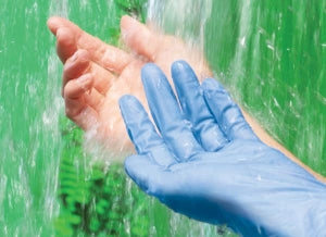 Cardinal Health Stretch Vinyl Gloves with Neu-Thera - GLOVES, EXAM PF SYN ESTEEM W/NEU-THER - S88RX05