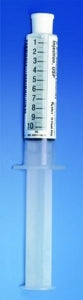 Cardinal Health Saline Syringes - Saline Syringe with Cap, Sterile, 5 mL in 10 mL - SA105SC