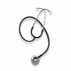 Cardinal Health Bowles Stethoscope - STETHOSCOPE, SINGLE HEAD, BOWLES, ADLT, BLCK - SES05ABK