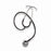 Cardinal Health Bowles Stethoscope - STETHOSCOPE, SINGLE HEAD, BOWLES, ADLT, BLCK - SES05ABK