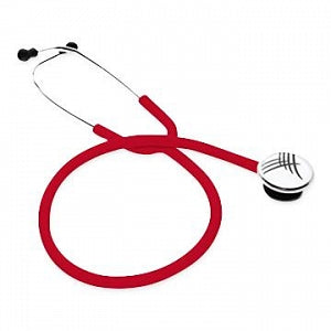 Cardinal Health Dual-Head Adult Stethoscopes - SETHOSCOPE, ADULT, DUAL HEAD, RED - SMD31ARD