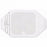 Cardinal Health Transparent Dressings - Window-Out Transparent Film Dressings, 2-3/8" x 2-3/4" - TD-24C