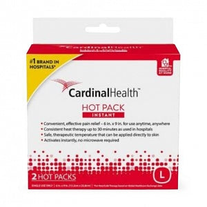 Cardinal Health Instant Cold Packs and Hot Packs - DBM-PACK, INSTANT HOT PACK, LRG, 6"X9", NOVA - V11443012