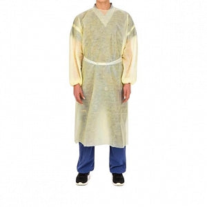 Cardinal Health Novaplus Isolation Gowns - Novaplus Isolation Gown, AAMI Level 2, Tape Tab - VAT4437-BD