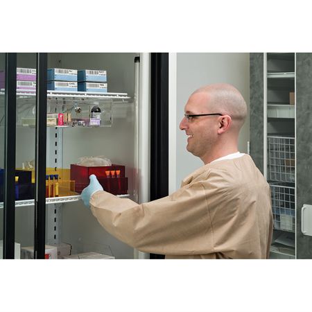 Blood Type Organization System Acrylic Blood Type Organizer - 7 Tube Slots