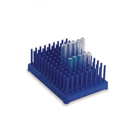 Peg Racks for 10mm-13mm Tubes Blue