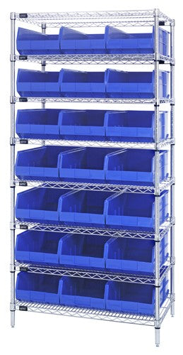 SHLV, WIR, BIN, SHF, STKBL, 14WX36LX74H, 21BIN