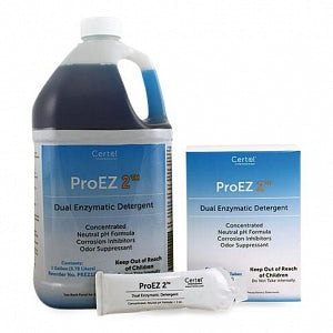 Certol International LLC ProEZ Dual Enzymatic Instrument Detergent - ProEZ 2 Enzymatic Detergent Cleaner, 1 Gal. - PREZ128-1